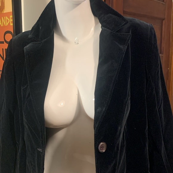 70’s KORET OF CALIFORNIA BLACK VELVET BLAZER ILGW HOLIDAYS CHRISTMAS - Picture 9 of 17